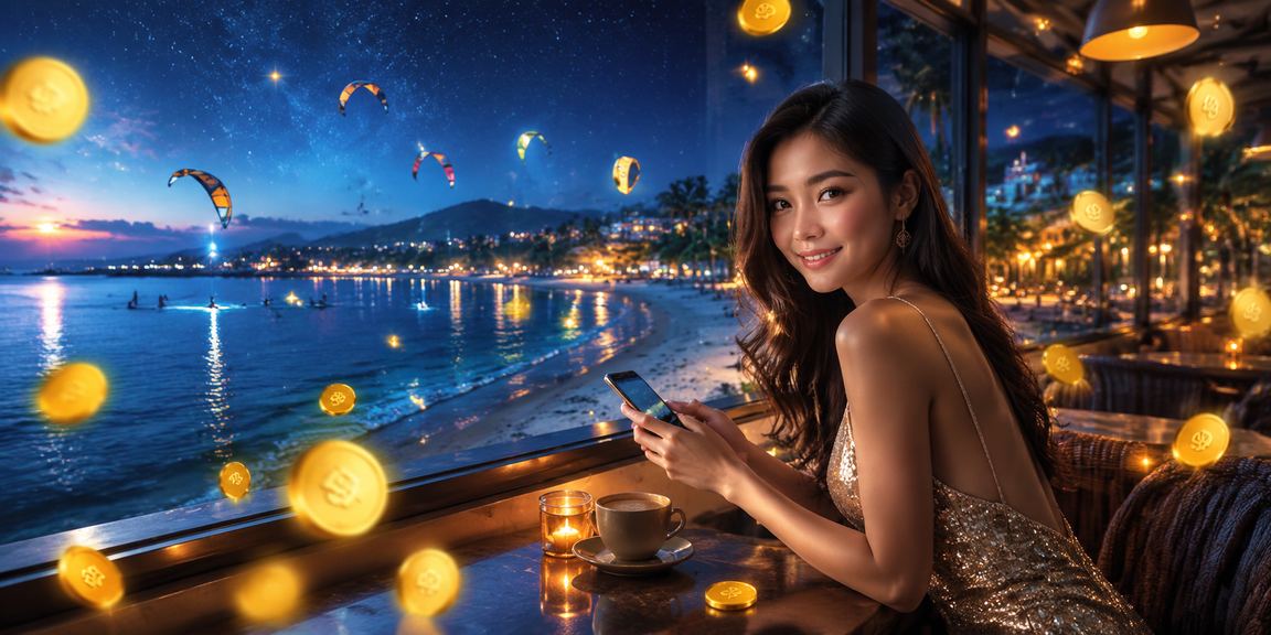 Người chơi tại Mũi Né đăng ký tài khoản n200 và nhận thưởng chào mừng tại quán cà phê ven biển